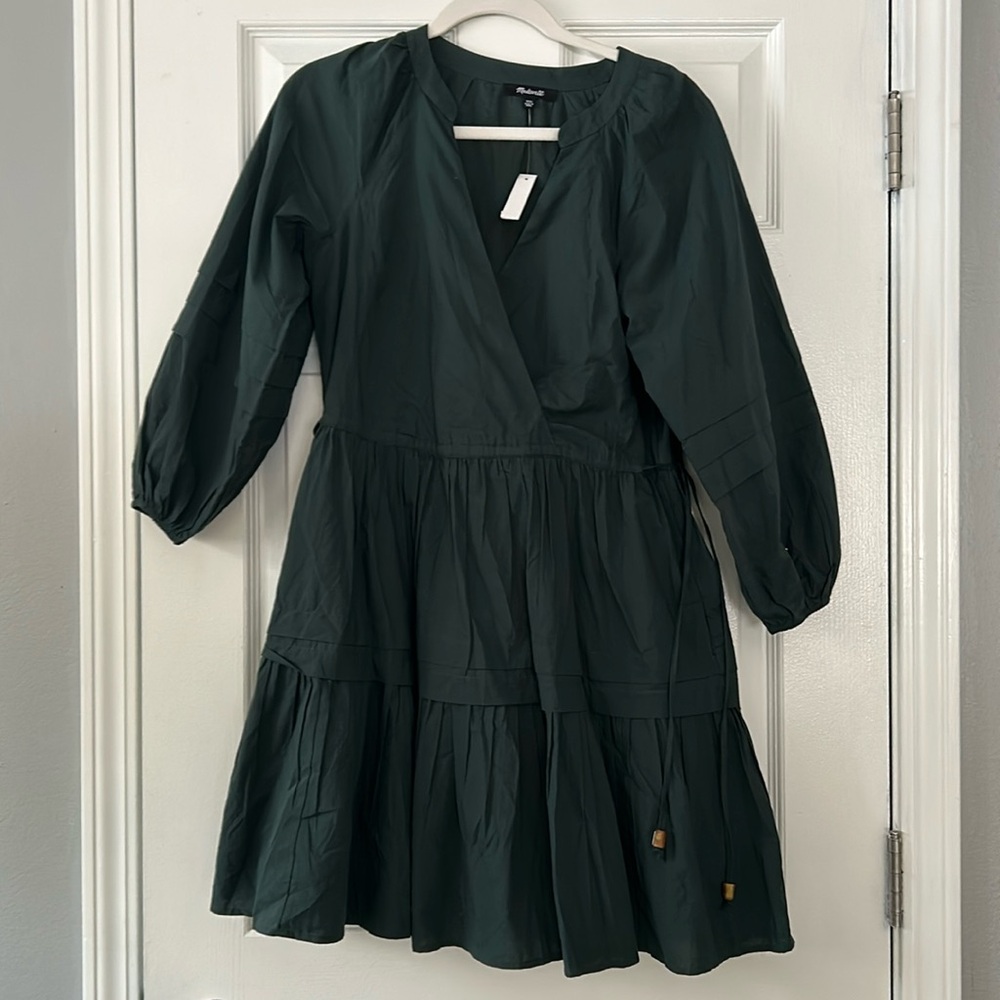 NWT Green Madewell Dress